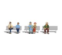 OO/HO Gauge Passengers (6) Woodland scenics A1873