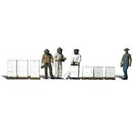 Woodland Scenics A1897 Beekeepers Figures Set (12Pcs) HO Gauge