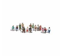 Woodland Scenics A1908 Sixteen Passengers HO OO Gauge Figures Landscaping