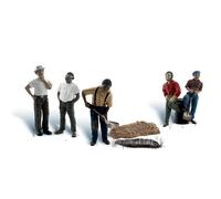 OO/HO Gauge One Man Crew (5) Woodland scenics A1927