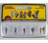 Woodland Scenics A2136 Rock n Roller 60s 70s Youth Figures Track N 1:160 Rebels