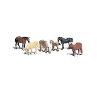 Woodland Scenics A2141 Farm Horses N Gauge Figures Animals Landscaping