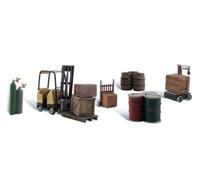 Woodland Scenics A2208 Loading Dock Detailing Pack (Pk6 Assorted) N Gauge