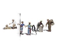 O City Workers (6) Six Men Woodland scenics A2742
