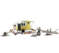 Woodland Scenics AutoScenes HO Gauge - Vehicles & Figures Diorama Sets