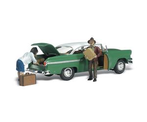 Woodland Scenics AutoScenes HO Gauge - Vehicles & Figures Diorama Sets