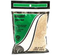 Woodland Scenics Ballast Coarse Buff 23.4in³ for Model Railways and Dioramas