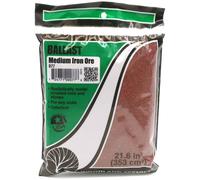 Woodland Scenics Ballast Medium Iron Ore 21.6 in³ Model Railways and Dioramas