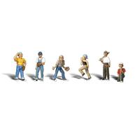 Woodland Scenics Baseball Players II HO Scale (US IMPORT)