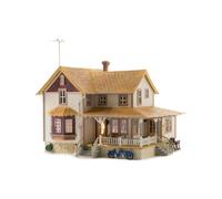 Woodland Scenics BR5046 Corner Porch House HO, BR5046 (US IMPORT)