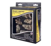 Woodland Scenics C1139 Outcroppings Ready Rocks
