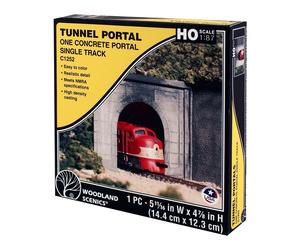 Woodland Scenics C1252 HO Concrete Single Tunnel Portal HO Gauge Railway