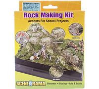 Woodland Scenics Cardboard Diorama Kit Rock Making