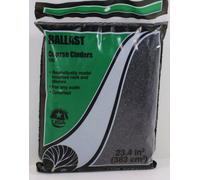 Woodland Scenics: Cinders Ballast (Bag) / Coarse Size: Coarse