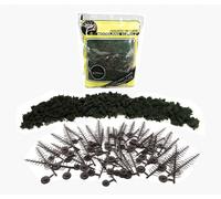 Woodland Scenics Conifer Green Realistic Tree Kit 24 Pack