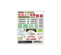 Woodland Scenics Dry Transfer Decals Depot, R.E.A., and Advertising (US IMPORT)