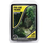 Woodland Scenics Fine Leaf Foliage Dark Green for Model Railway and Dioramas