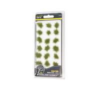 Woodland Scenics FS771 Peel 'n' Place Medium Green Grass Tufts (Pk 21)