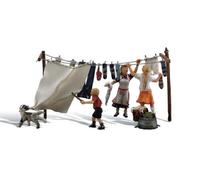 Woodland Scenics Gauge H0 / HO "Laundry On The Clothesline" A1936