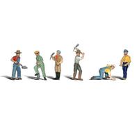 OO/HO Gauge Track Workers (6) Woodland scenics A1865