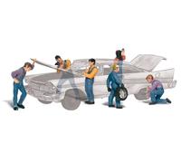 Woodland Scenics WA1914 A1914 Scenic Accents - Auto Mechanics - HO Scale