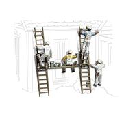 Woodland Scenics OO/HO Figures Painters WOOA1890 4 Pack