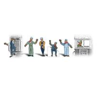 Woodland Scenics HO Scale Scenic Accents Figures/People Set Engineer (US IMPORT)