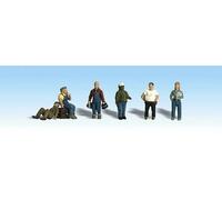 Woodland Scenics HO Scale Scenic Accents Figures/People Set Factory (US IMPORT)