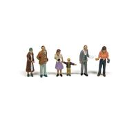 Woodland Scenics HO Scale Scenic Accents Figures/People Set Going Pl (US IMPORT)