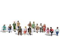 Woodland Scenics HO Sixteen Passengers WOOA1908 (US IMPORT)