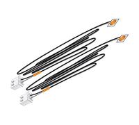 Woodland Scenics JP5736 Just Plug(TM) Lighting System, LED Stick-On Lights, 30mA Orange (2) by Woodland Scenics