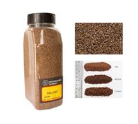 Woodland Scenics B1372 Brown Fine Ballast Shaker Landscaping