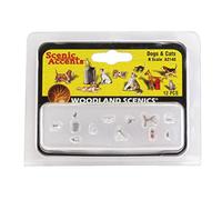 Dogs & Cats - N Scale (12 pieces) Woodland scenics A2140