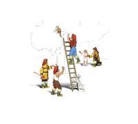 Woodland Scenics N Firemen to The Rescue (US IMPORT)