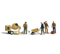 Woodland Scenics N Masonry Workers (US IMPORT)