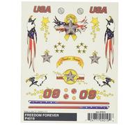 Woodland Scenics Pine Car Derby Dry Transfer Decal 4 x 5-inch Sheet-Freedom Forever