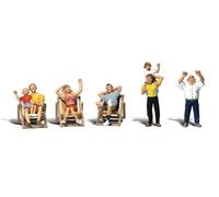 OO/HO Gauge Spectators (7) Woodland scenics A1881