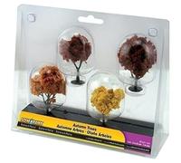 Woodland SCENICS Scene-A-RAMA Fall Trees (Set of 6)