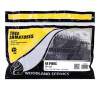 Woodland Scenics Tree Armatures 44 Pines Set 4 to 6 inch Model Scenery Component