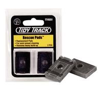 Woodland Scenics TT4551 Accessories: 2 Replacement Cleaning Pads, Cleaning Rails, Tracks, Soft Track N and H0