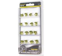 Woodland Scenics Tufts Medium Green Prairie Grass x20 Peel 'N' Place Scenery