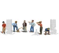 Woodland Scenics WA1876 A1876 Scenic Accents - Lumberjacks - HO Scale