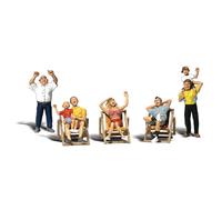 Woodland Scenics WA1881 Spectators HO OO Gauge Figures Landscaping