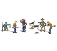Woodland Scenics WA1903 A1903 Scenic Accents - Rabbit Hunt - HO Scale