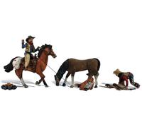 Woodland Scenics WA1940 A1940 Scenic Accents - Ridin' & Ropin' - HO Scale