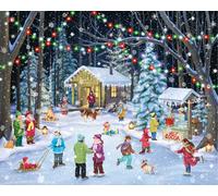 Woodland Skaters Jigsaw Puzzle - 1000 Piece