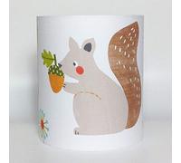 Woodland Squirrel & Fox Ceiling Light Shade Medium 18cm Diameter by 21cm high