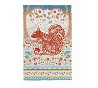 Ulster Weavers Cotton Tea Towel - Woodland Squirrel (100% Cotton, Blue)