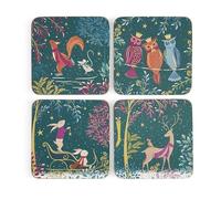 Woodland Tales Set of 4 Coasters
