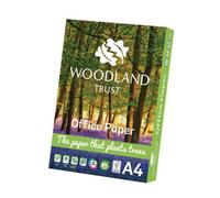 Woodland Trust A4 Office Paper, 75Gsm, Pack Of 2500